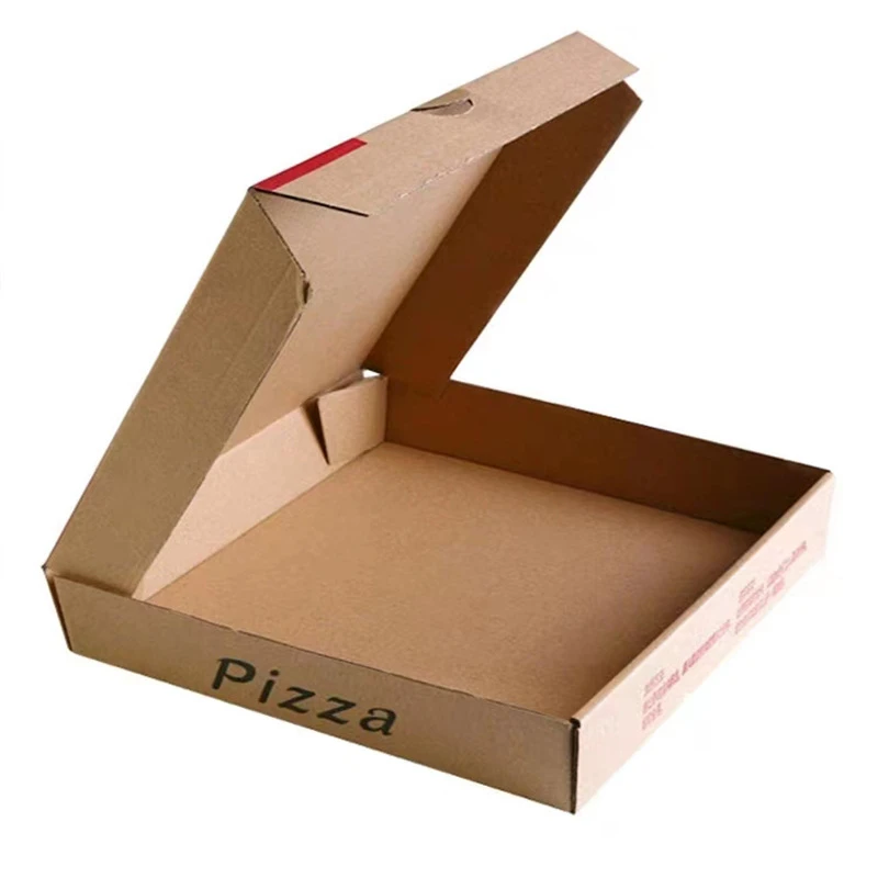 Scatola per fette di pizza a conchiglia
